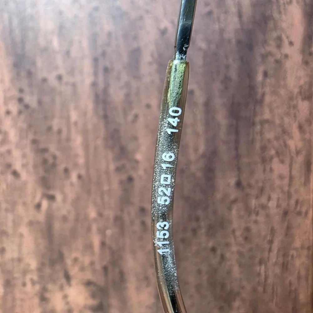 Michael Kors Key Largo MK3027 Silver Gold Metal‎ Cat Eye Eyeglasses 52-16-140